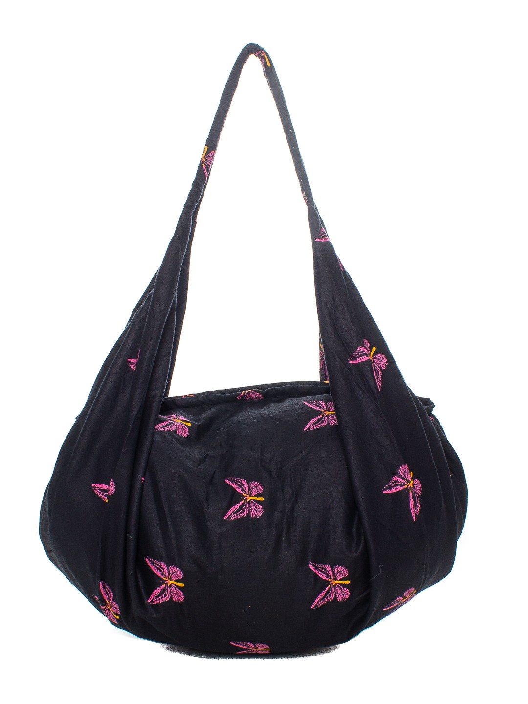 BANANA BAG STAMPA FARFALLE 100% COTONE MADE IN INDIA