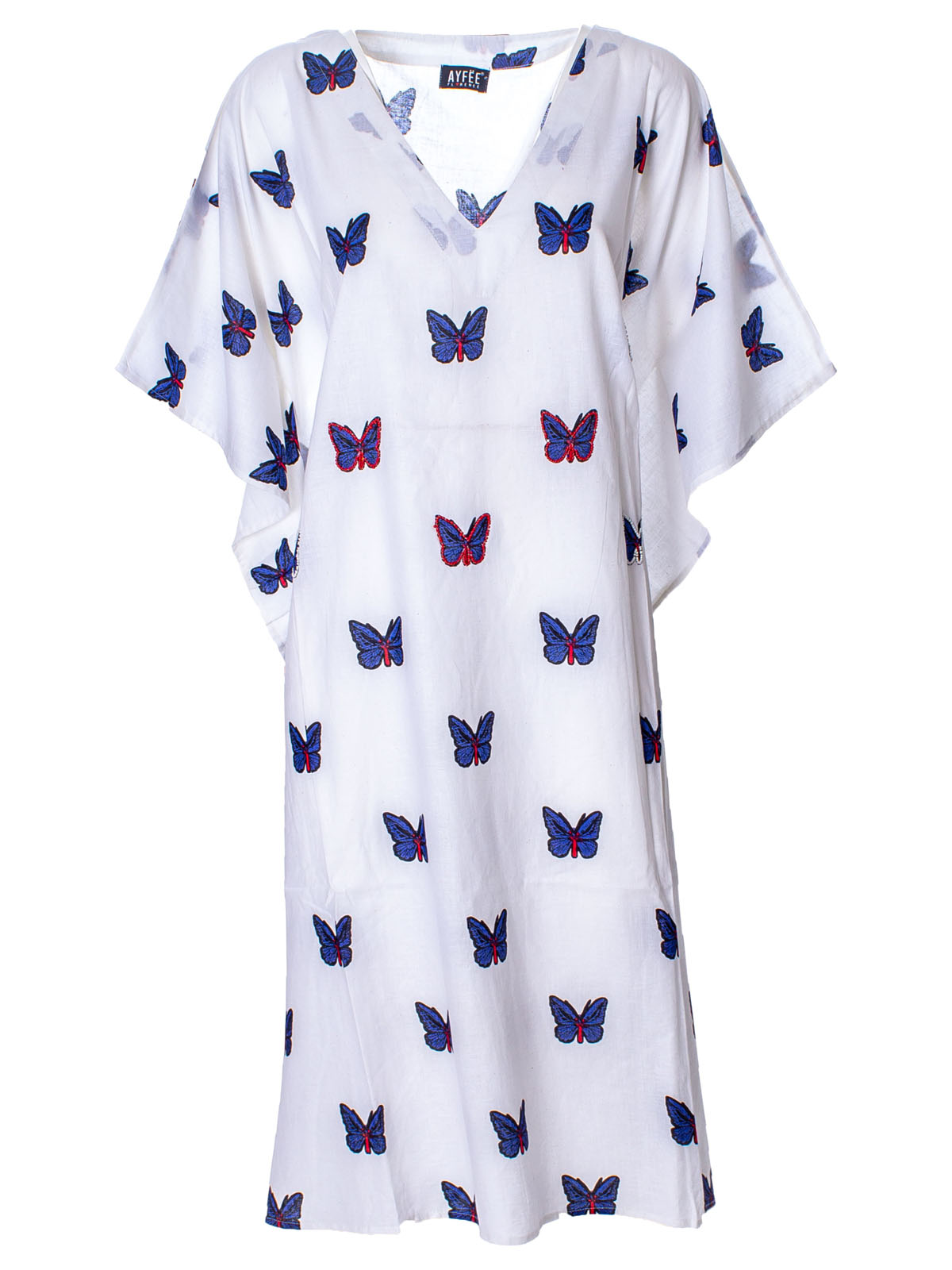 Kaftano farfalle - WHITE