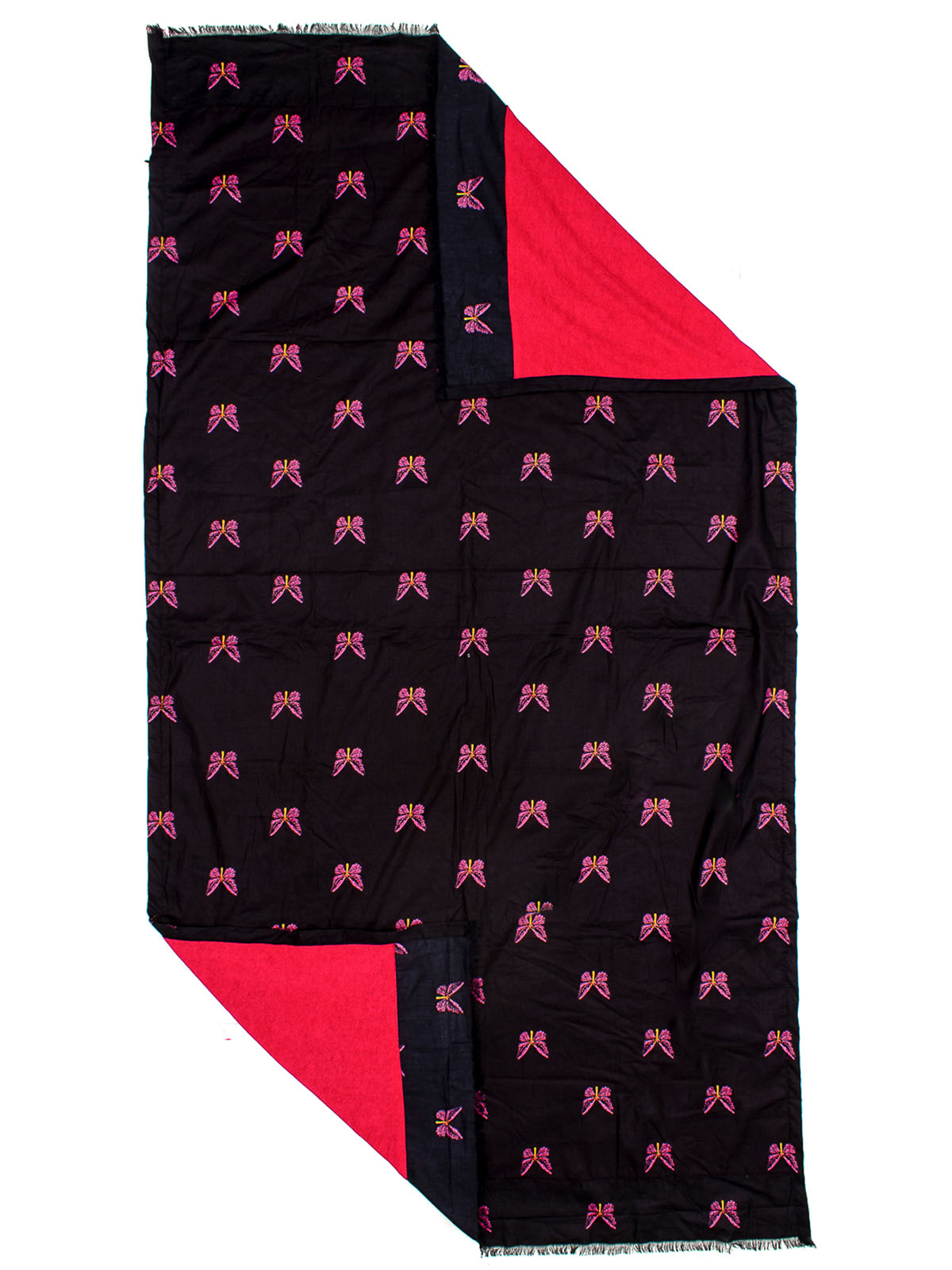 TELO MARE STAMPA FARFALLE  50% CO + 50% POLY MADE IN INDIA