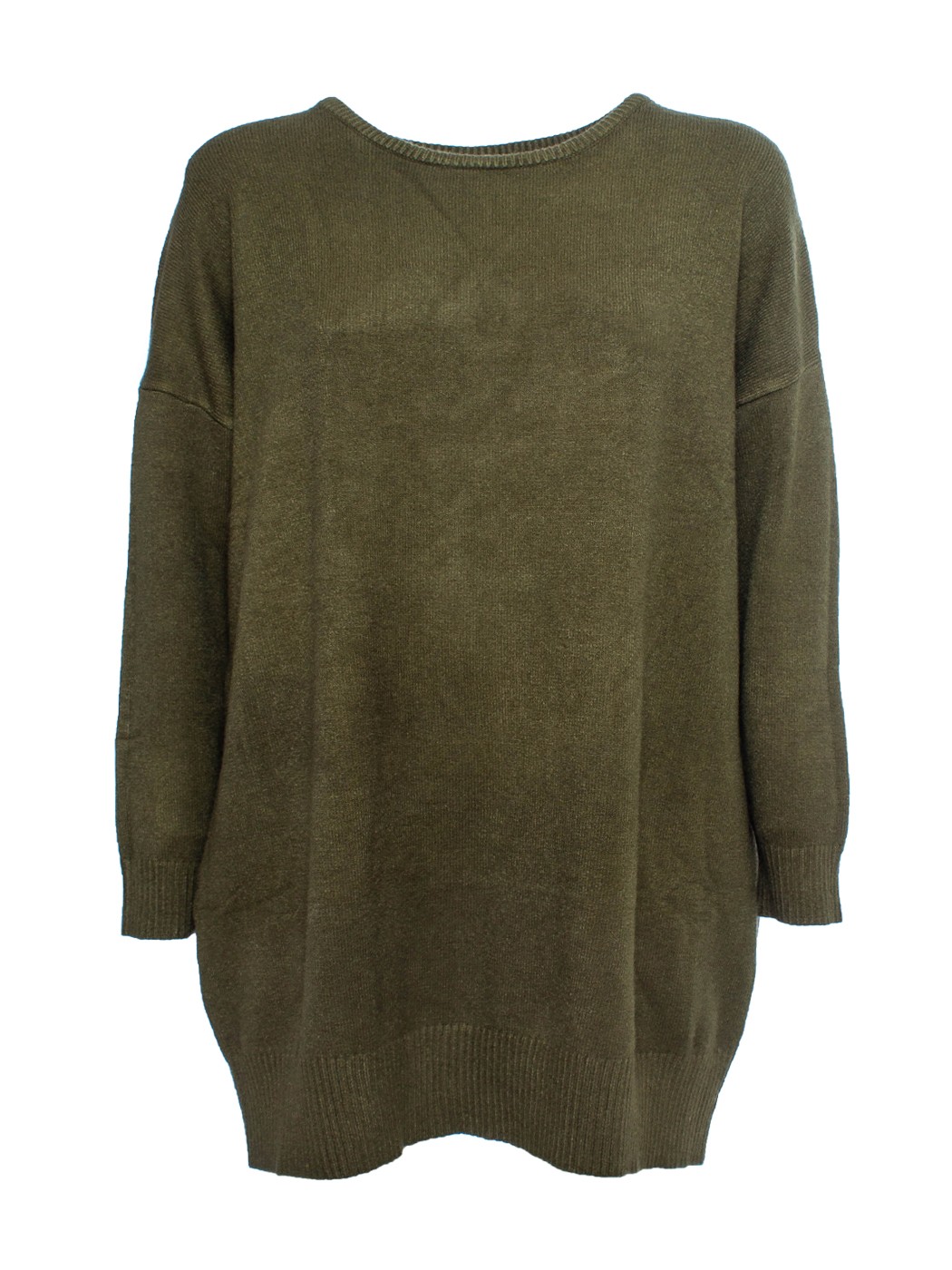 MAXIMAGLIA PARICOLLO TINTA UNITA,2 TG (S/M+L/XL), 50%VI 28%PL 22%NY, MADE IN PRC