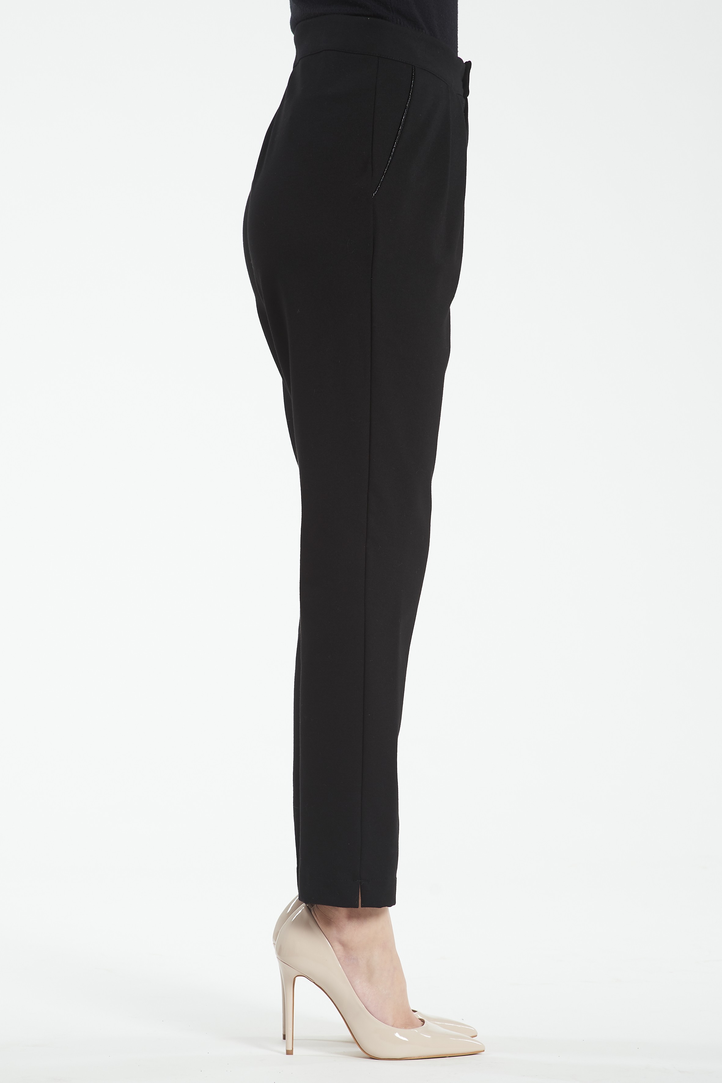 Pantalone sigaretta - NERO