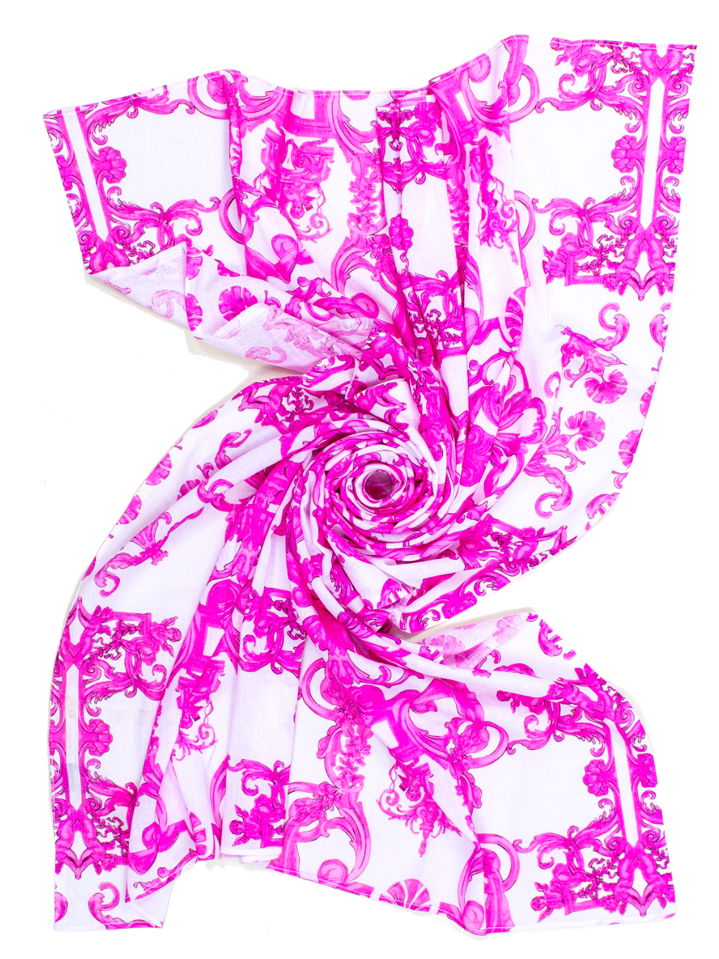 PAREO FUXIA BAROQUE PRINT