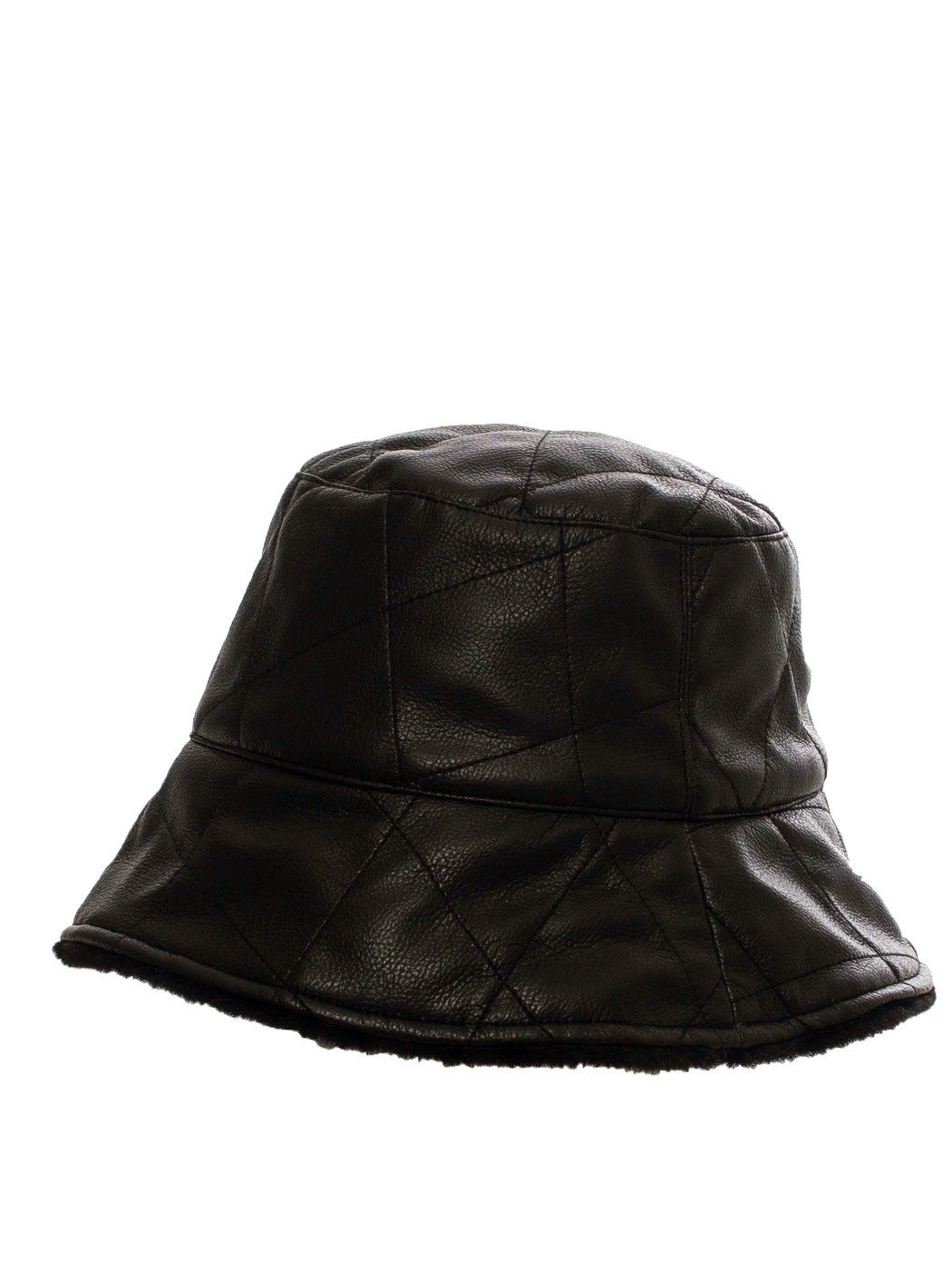 CAPPELLO IN ECOSHEARLING, 100 % PU, TAGLIA UNICA,MADE IN PRC