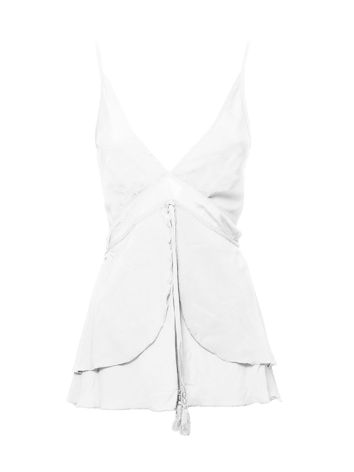 TOP solid color - WHITE