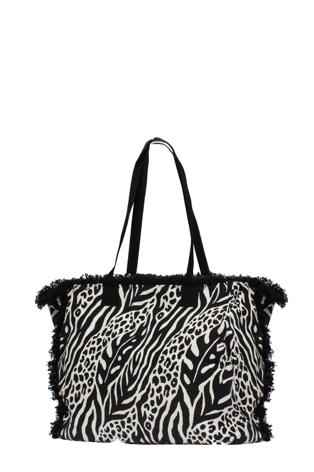 SHOPPING ZEBRA & PALMS 100%CO MADE IN INDIA