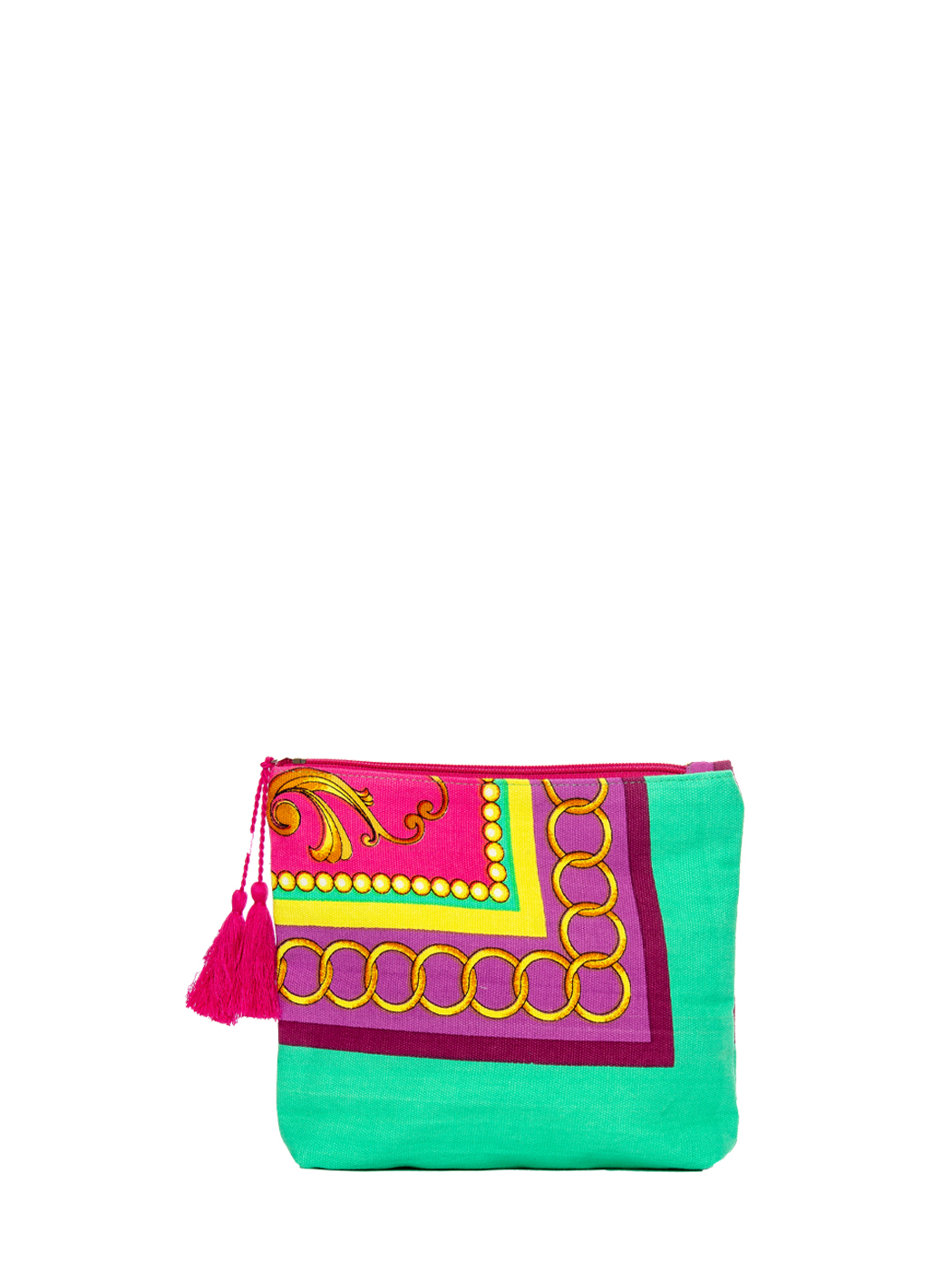 POCHETTE FOULARD PRINT 100%CO MADE IN INDIA