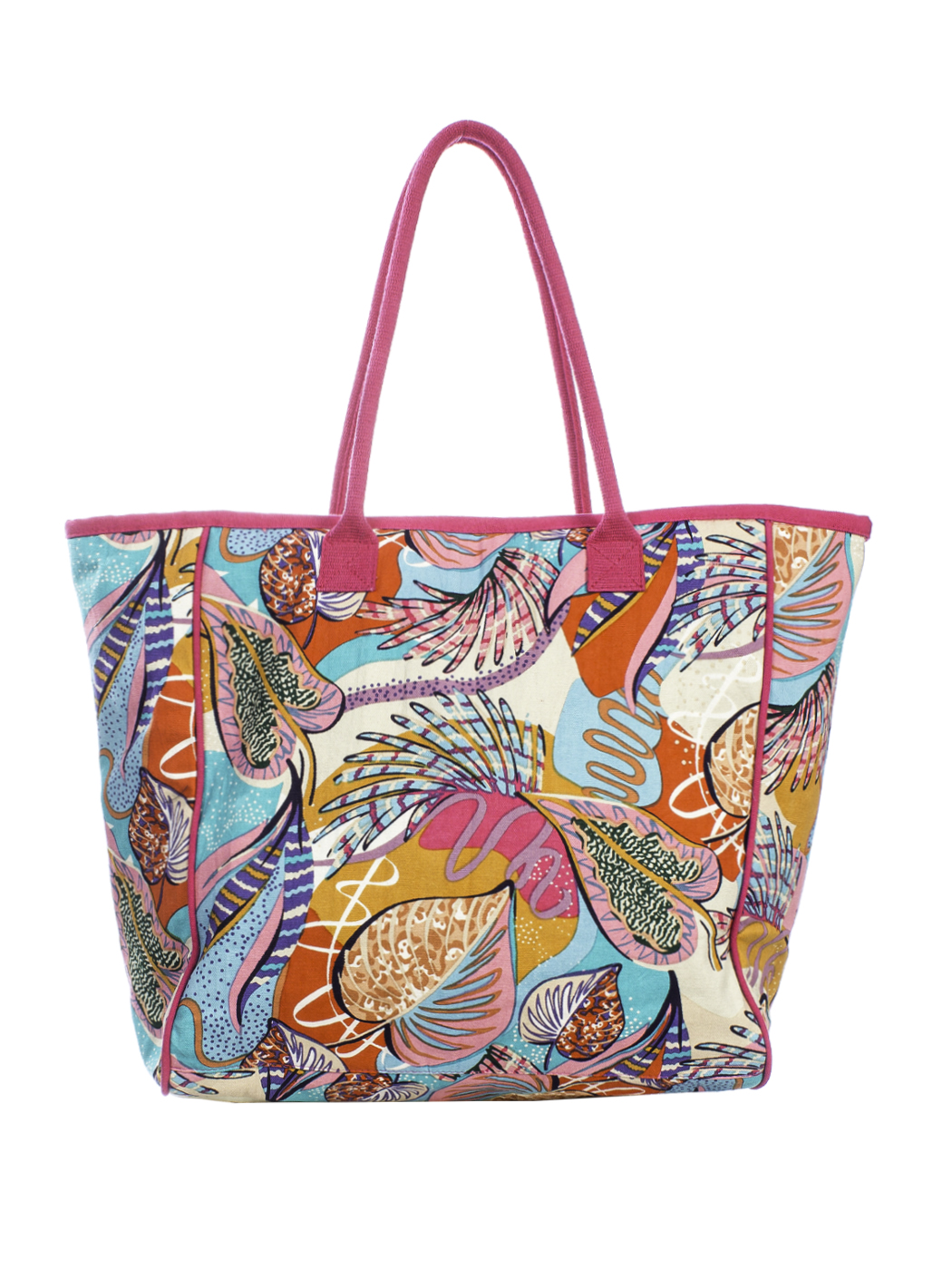 SHOPPING PINK PALMS