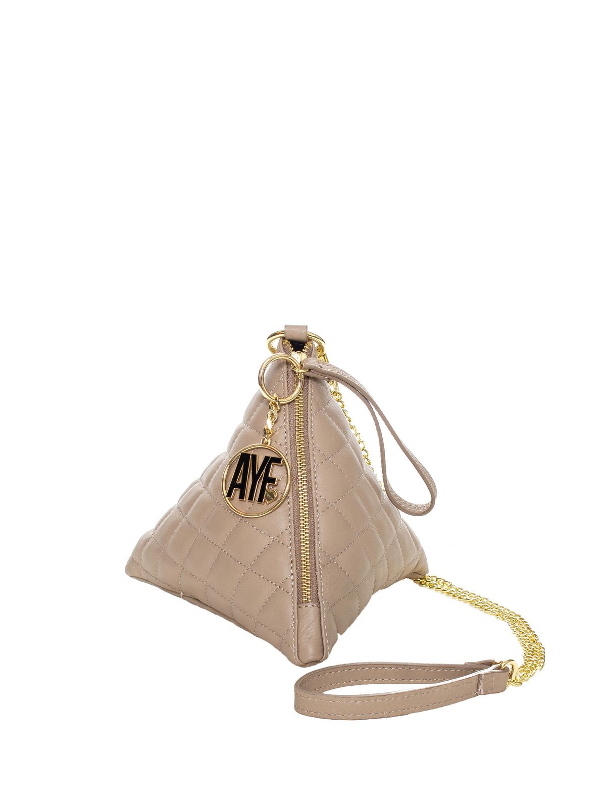 Leather bag pyramid