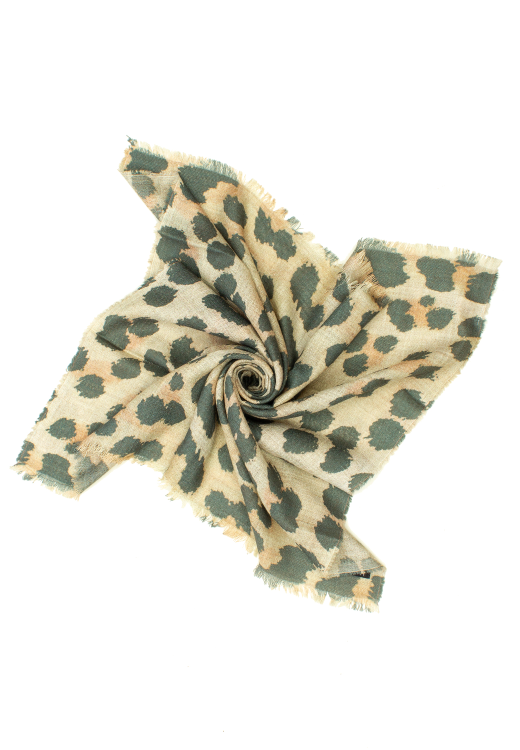 SQUARE STAMPA MACULATA ,60%AC 20%WO 20%VI, MADE IN ITALY      