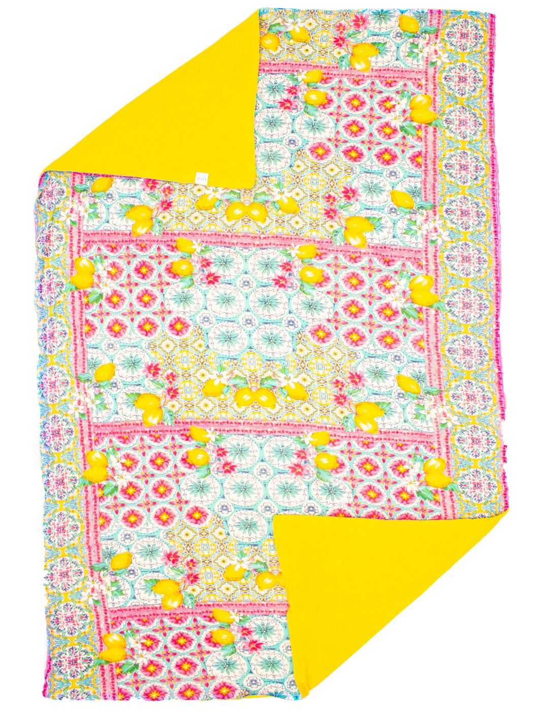 BEACH TOWEL MAIOLICA, 100X180 , 50% CO 50% POLY, M.INDIA

