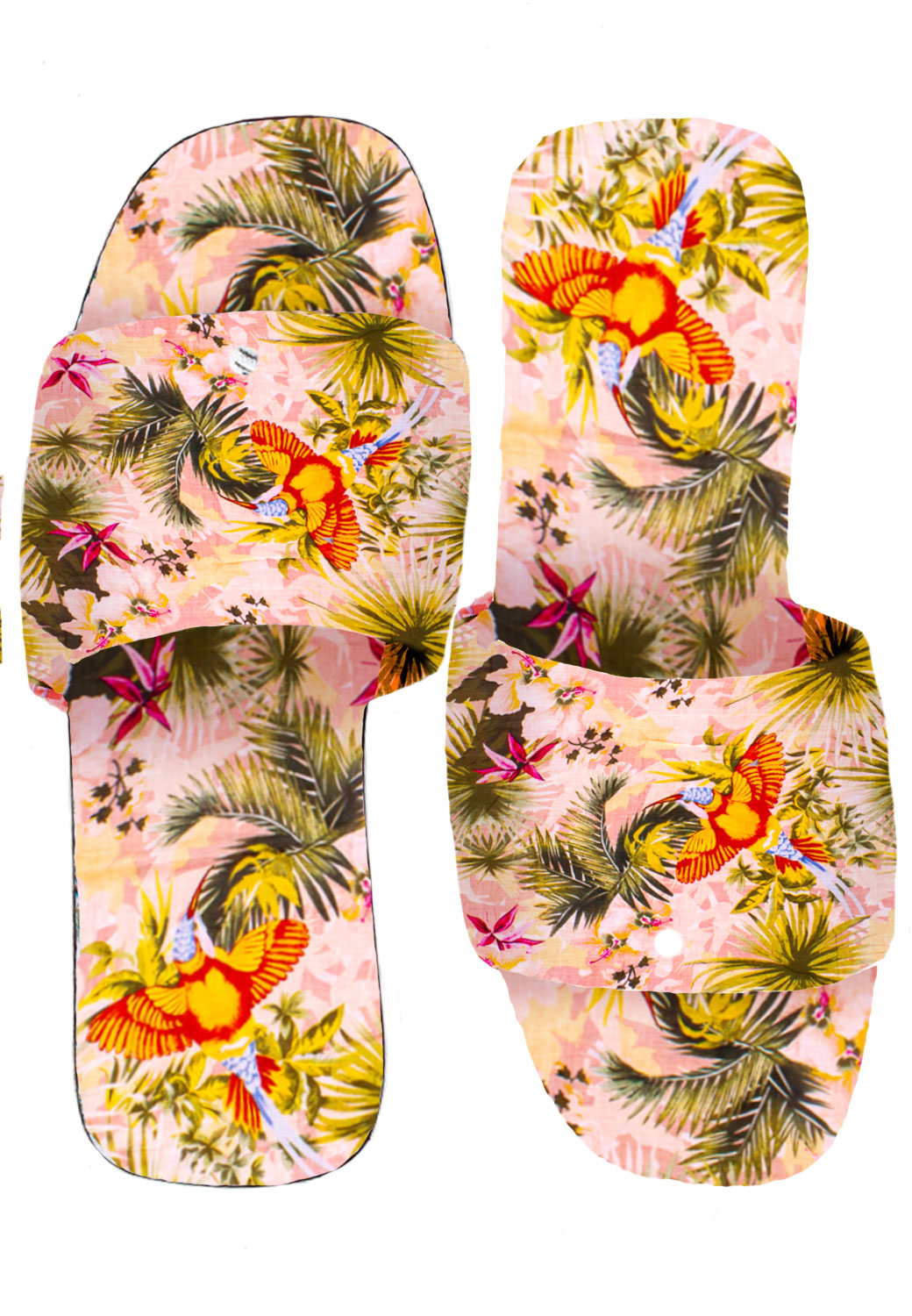 SLIPPERS UOMO MULTICOLOR FOREST PRINTS, BOX 9 PZ (1/40-2/41-2/42-2/43-1/44-1/45)